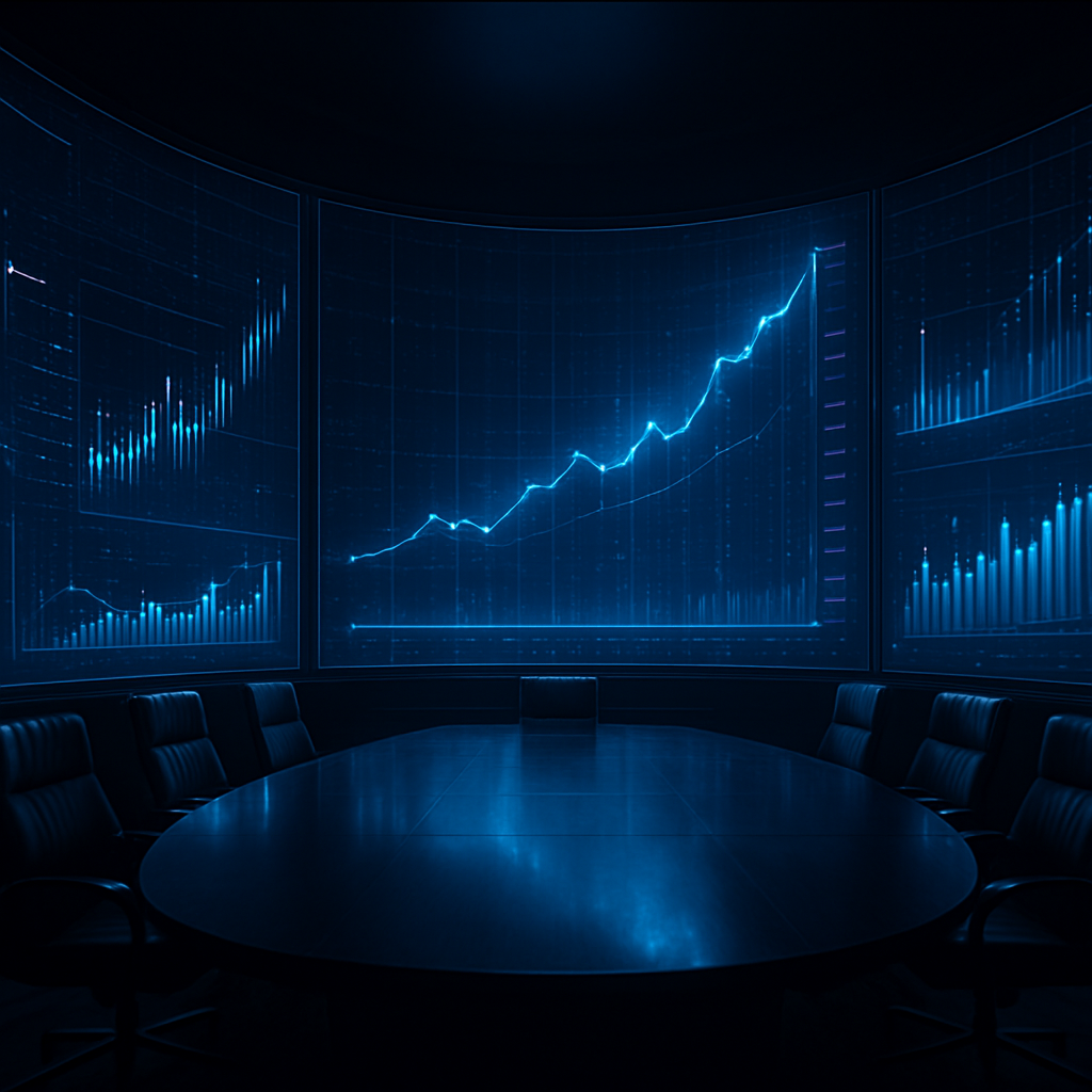 Central de comando de growth intelligence com dashboards de performance